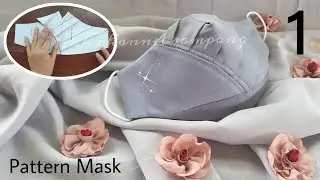 NEW STYLE Pattern face mask| How to make pattern face mask at home
