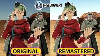FREEDOM WARS Remastered vs Original | Graphic & Details Comparison (4K)