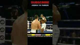 Anthony Joshua vs Joseph Parker  #boxing #boxeo #joshua