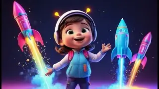 Six Toy Rockets Count to Ten + More Nursery Rhymes & Kids Songs