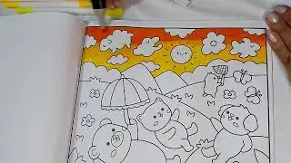 PINTANDO BOBBIE GOODS COM EFEITO POR DO SOL | COMO FAZER DEGRADE DO BOBBIE GOODS | MARCADORES TOUCH