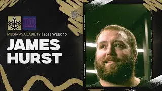 James Hurst talks Ryan Ramczyk, Landon Young | New Orleans Saints