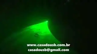 Laser Verde 100mw DMX  Auto   Som