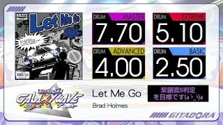2025/06/19 バージョン #GITADORA V6 曲名 Let Me Go 譜面 MASTER(紫) 難易度 7.70 S判定チャレンジ プレイ動画です😎
