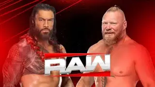 Roman Reigns vs Brock Lesnar full match WWE Raw