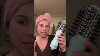 Tome Travel Hair Dryer Brush | Dual Voltage, Mini Volumizer with EU Adapter 🌍💨