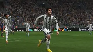 FIFA 23 - Federico Chiesa Goal - Juventus vs Barcellona - Champion League - PS5