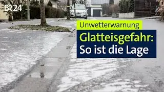 BR24live:  Glättegefahr - So ist die Lage