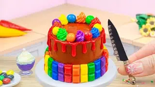 Fascinating Chocolate Rainbow Heart Cake | Stunning Cake Decoration Ideas