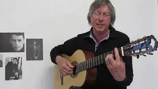 La chanson des vieux amants Jacques Brel ( Jan Roobeek acoustic guitar cover)