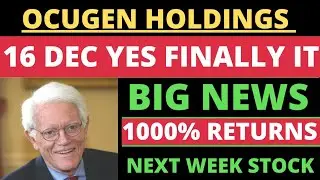 OCGN STOCK | Price Predictions | Technical Analysis | AND What Happened Today!