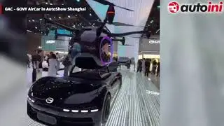 GAC Flying Car Unveiled at Shanghai Auto Show 2025 @autoini