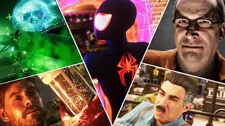 SPIDER-MAN 2 All Secret Scenes + Side Mission Endings (4K 60FPS) Ultra HD