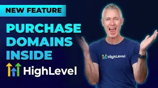 New Feature Alert : Purchase Domains inside HighLevel!