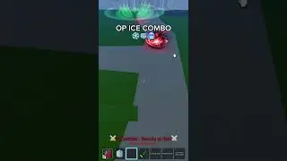 ICE ONE SHOT COMBO! #shorts #bloxfruits #roblox