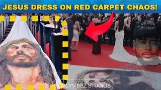 Платье Иисуса на красной дорожке, которое стало вирусным