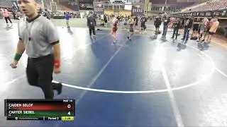 126 Lbs Cons. Round 5 - Carter Siebel, IA Vs Caiden Selof, IL D99f