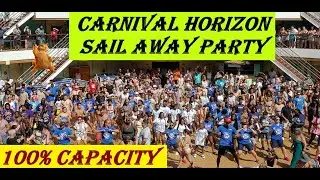Carnival Horizon - Sail Away Party - 100% Capacity - CD Chris Donkey - 7/31/2022