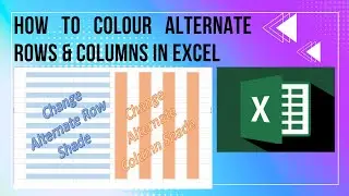 How to Immediately Color Alternate Rows & Columns for Financial reporting in Excel Easy.