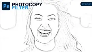 How to Use the Photocopy Filter in Photoshop