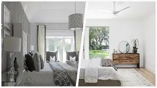 75 Mid-sized Bedroom With A Ribbon Fireplace Design Ideas You'll Love 🔴