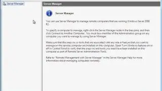 Installing Windows Server Remote Administration Tools on a Windows 7 PC