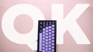 This Keyboard Sounds Like Popping Bubble Wrap || QK65