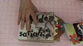 Paper bag mini album-dog theme
