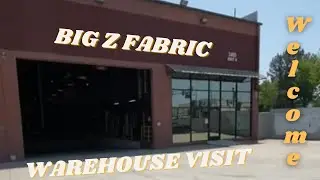 Welcome to Big Z Fabric's Los Angeles area warehouse