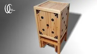 Shall we make a rice storage container that looks like antique furniture?