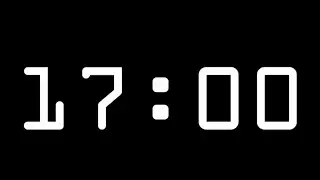 17 Minute Timer with Alarm (Count Up Stopwatch)