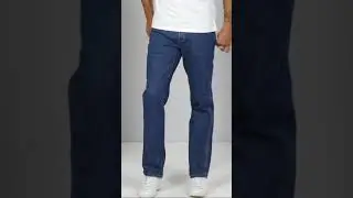 Studio -  Wrangler Durable Straight Fit Jeans #Studio #mensfashion #wrangler