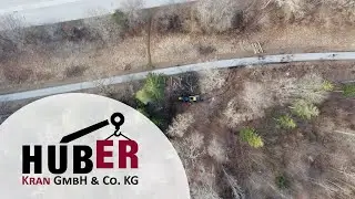R&auml;umen einer Trasse f&uuml;r eine Fernw&auml;rmeleitung