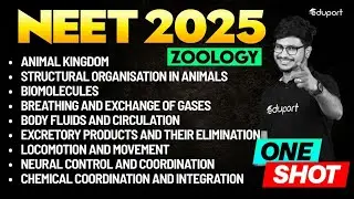 NEET 2025 Zoology | Marathon Revision | Eduport