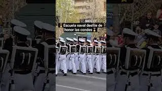 escuela naval - desfile de honor las condes #chile #desfile #banda #militar #samuelchile #sea #march
