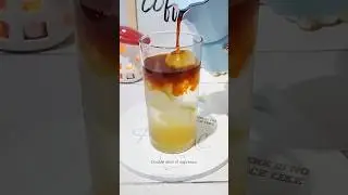 🍯Honey Lemon Espresso☕ Coffee Lemonade | Coffee Mocktail Recipe