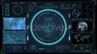 videohive 18943315 hud virtual radar hologram interface system cockpit