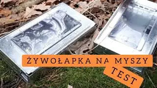 Żywołapka na myszy 🐀🐀 - test