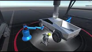 Welder Robot Simulation - Unity