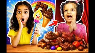 Prisha&rsquo;s Magic Pencil ✏️🍫 | Sneaky Khushi Steals It 😱 Magic Vanishes!