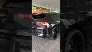 Volkswagen Golf R 2025 Black Edition #vwgolfr #volkswagen #vw #akrapovic