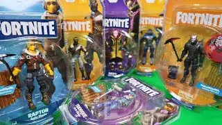 FORTNITE Action Figures - Raptor, Omega, Carbide, Teknique, Bandolier & Drift | Jazwares Toys