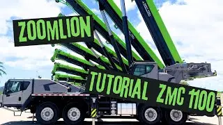 Tutorial Guindaste Zoomlion ZMC 110 ton - Parte 2