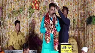 Shiv se meri lagan lagi by Sagar ji Pathankot live at 30th Vishal Maa Bhagwati Jagran Ambala cantt.