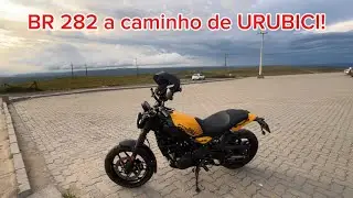 BR-282 at&eacute; URUBICI de GUERRILLA 450! #guerrilla #royalenfield 