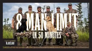 8 Man Limit in 50 Minutes | Dr. Duck, Billy Campbell, Rusty Creasey | Teal Season Opener