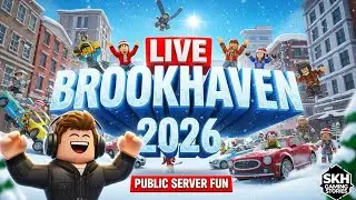 🔴 LIVE – Brookhaven RP | Public Server Chaos | Random Players & Fun RP City Life, Friends Masti 2026