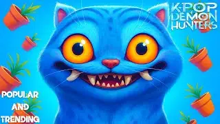 ''Blue Tiger'' Rap Lyric Video | Inspired By Derpy | KPop Demon Hunters Song