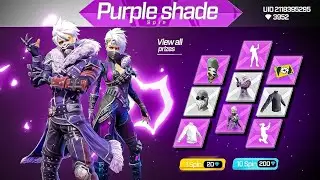 Purple Shade Bundle Return Free Fire | Green Criminal Bundle Return | Blue Criminal Bundle Return