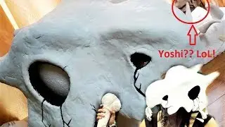 Cubone Head Skull Tutorial Time Laps